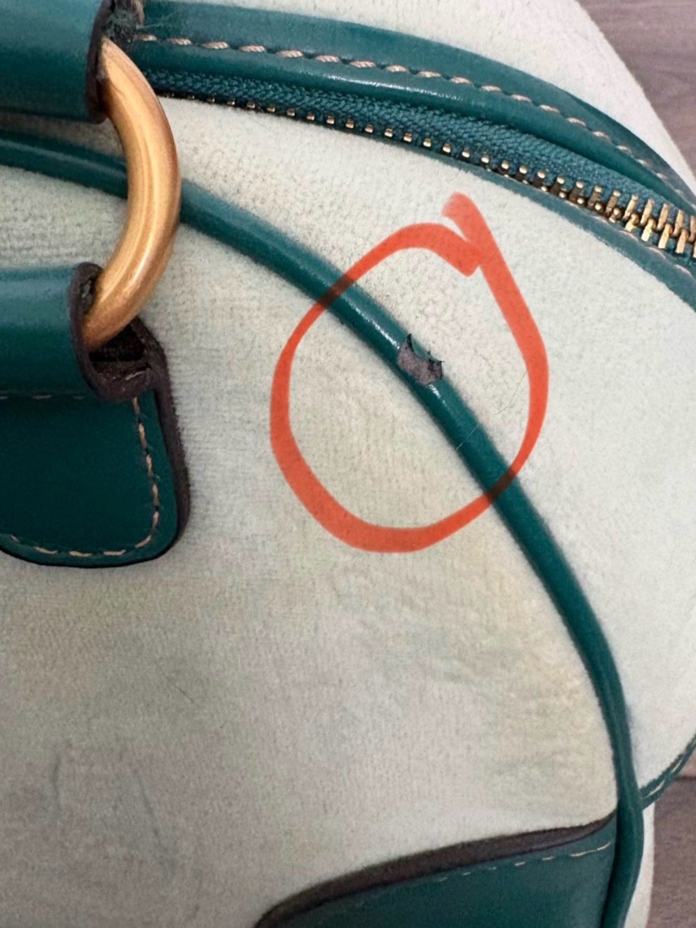 Y2K Juicy Couture Mint Bowler Bag - Picture 3 of 10